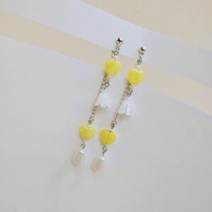 sapphire bloom dangles