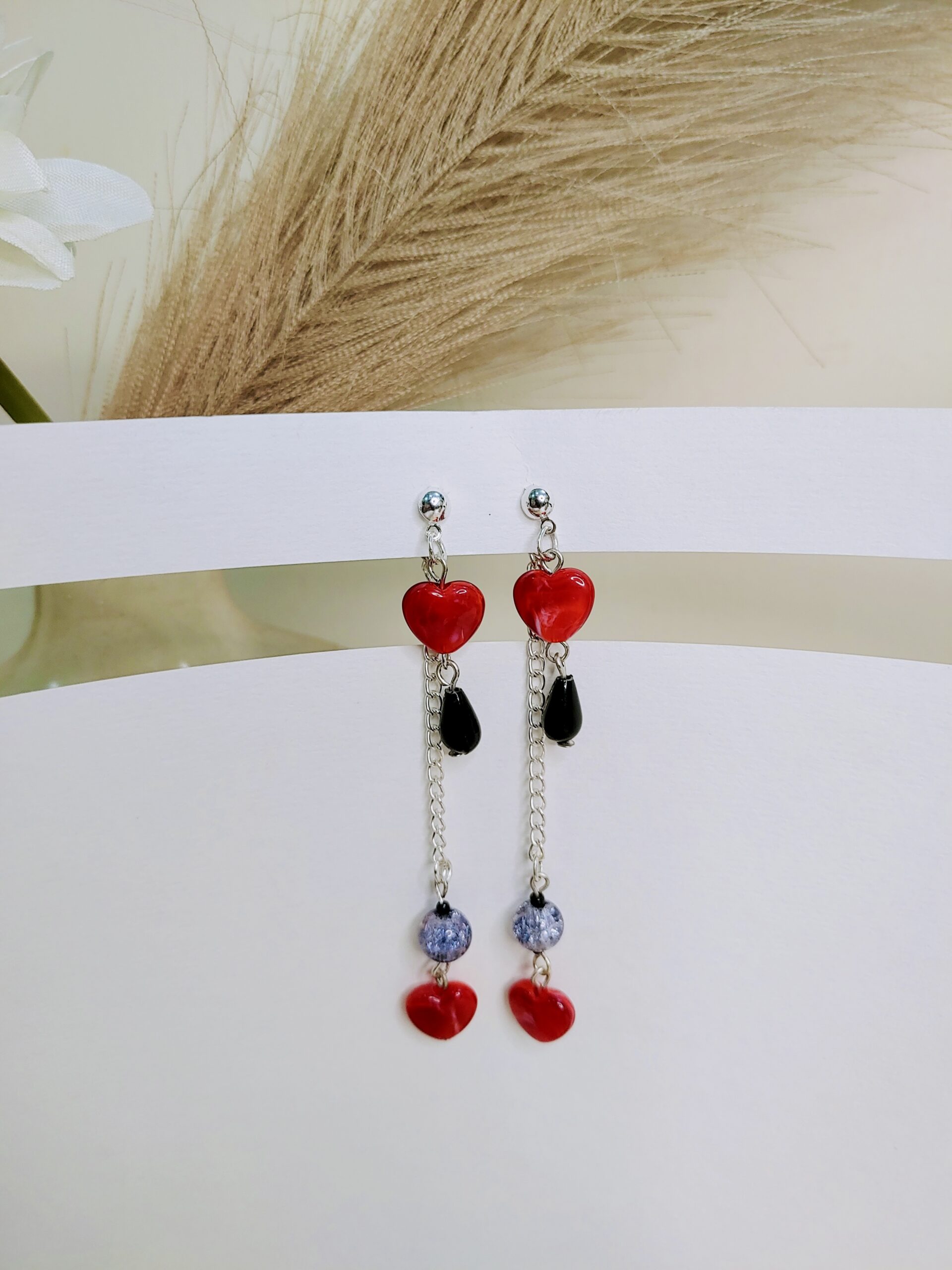 sapphire bloom dangles sapphire bloom dangles
