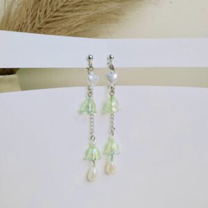 sapphire bloom dangles