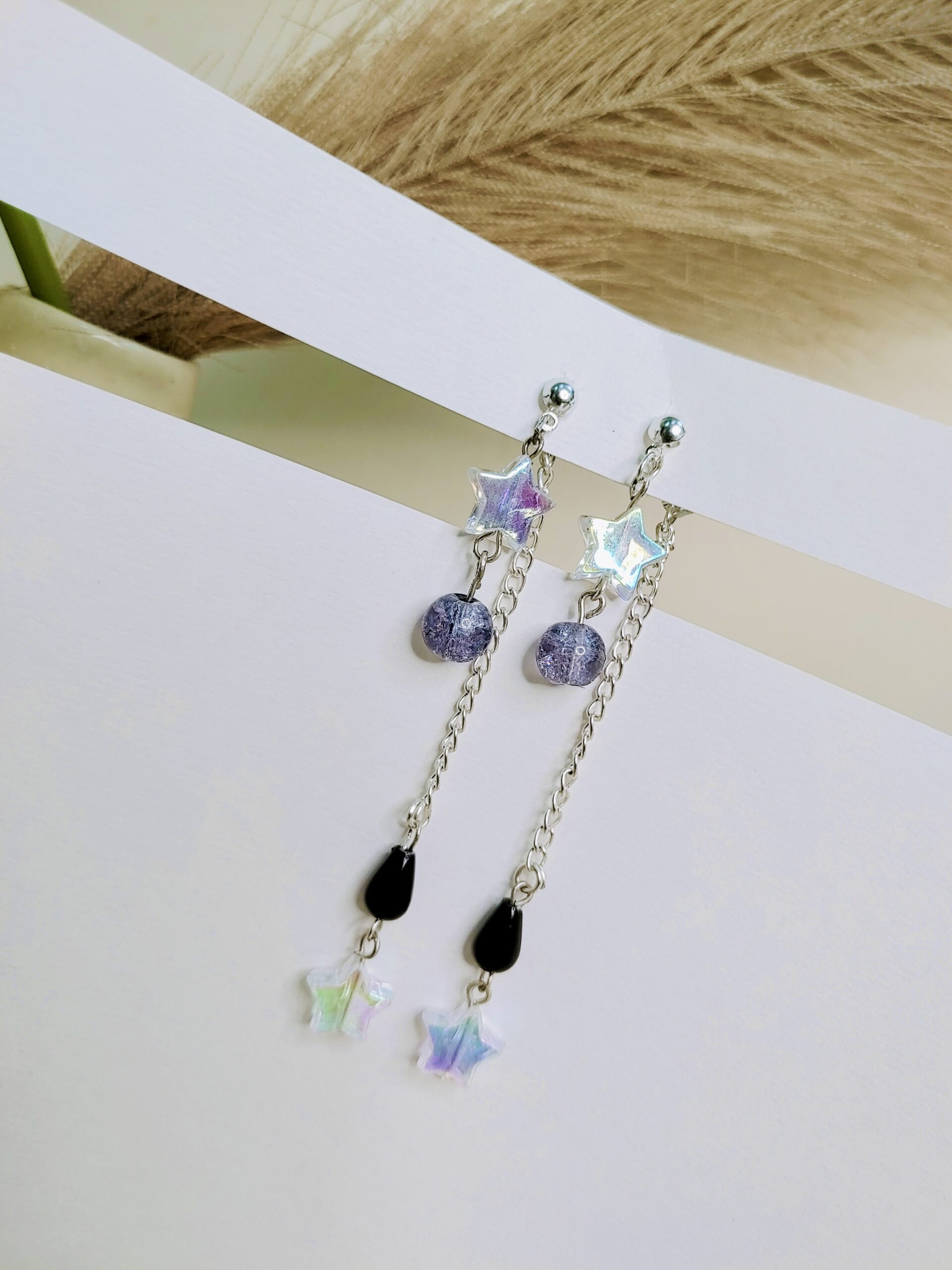 sapphire bloom dangles sapphire bloom dangles