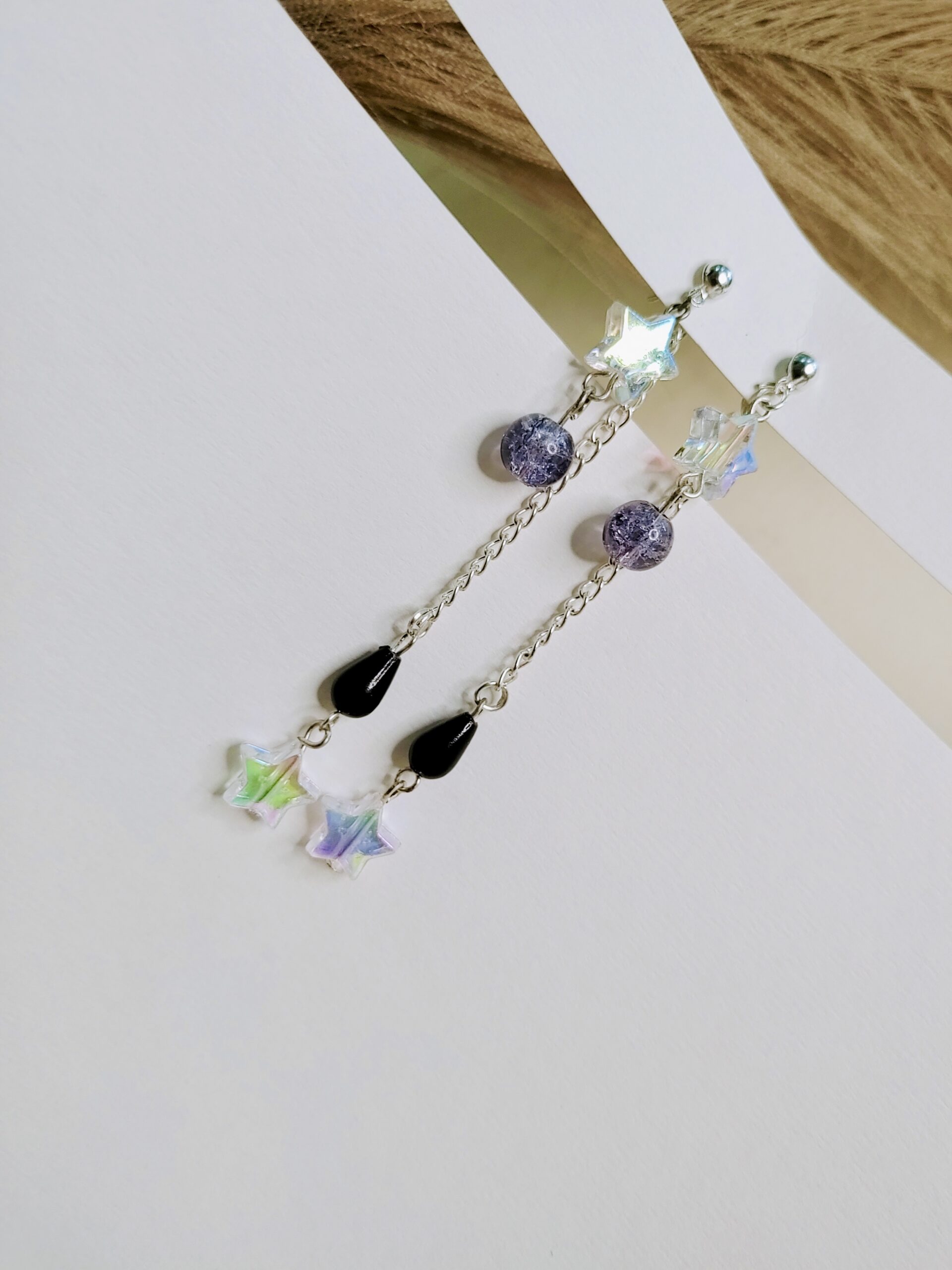 sapphire bloom dangles sapphire bloom dangles