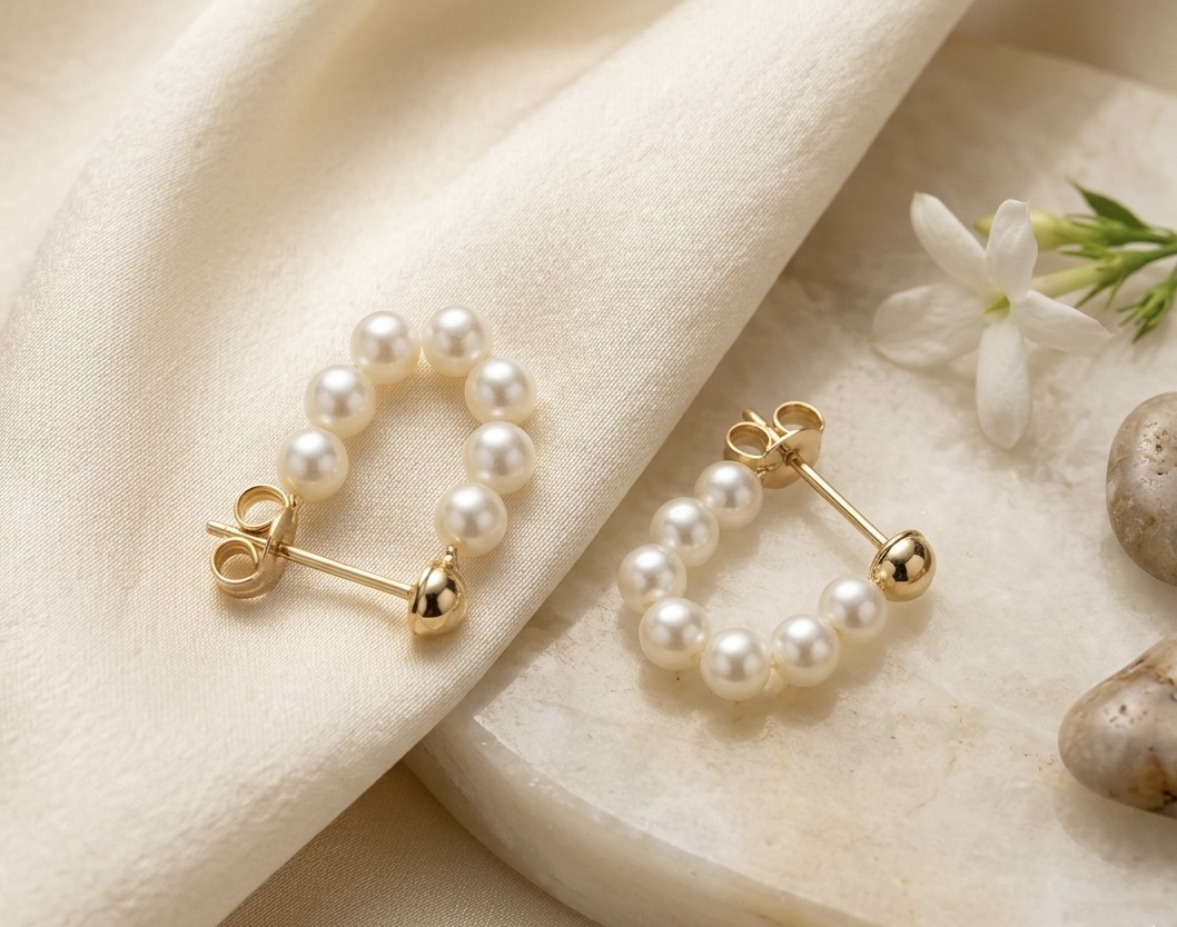 luna pearl hoops luna pearl hoops